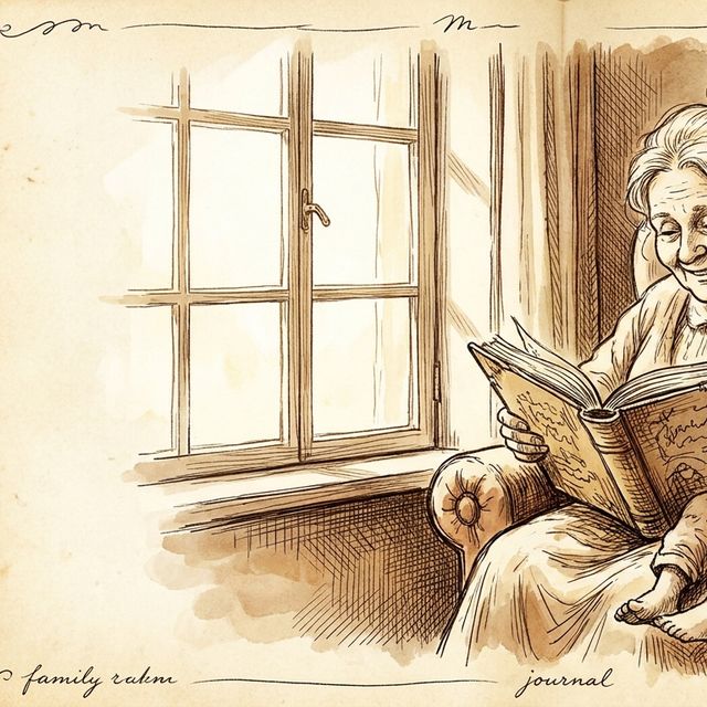 Ink & sepia example
